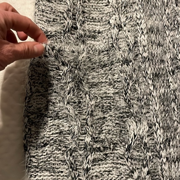 BKE Cardigan, black & white, xs - Picture 4 of 4